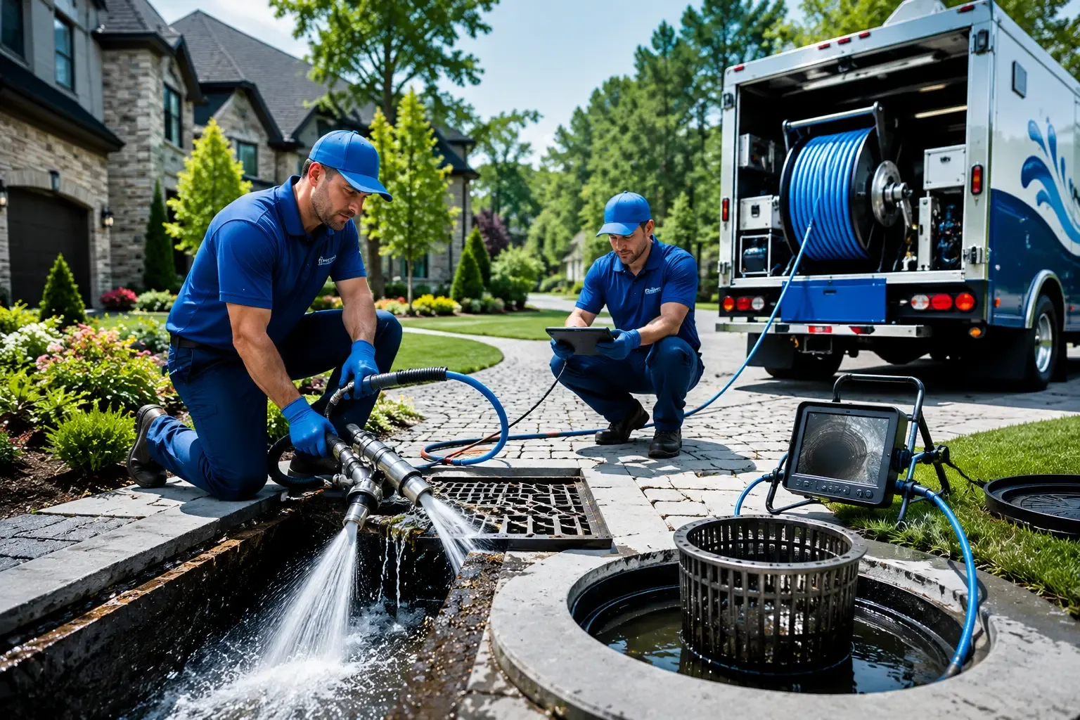 Local outdoor drain cleaning professionals in Bowmansville, PA