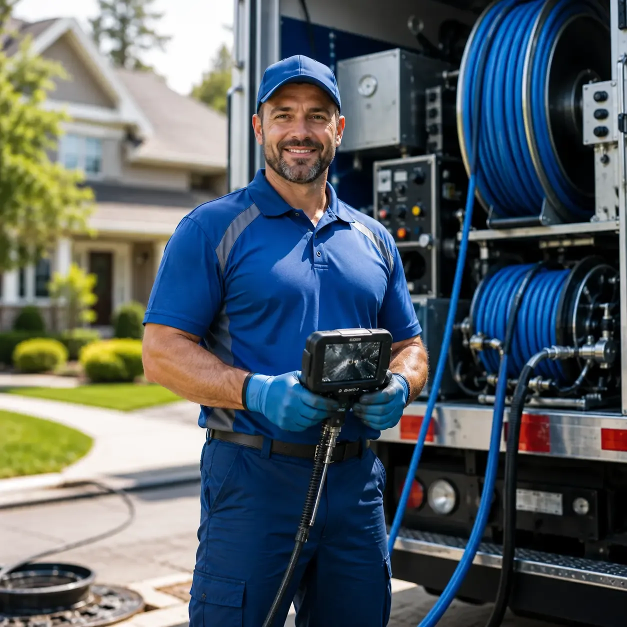 Local outdoor drain cleaning specialists in Bowmansville, PA